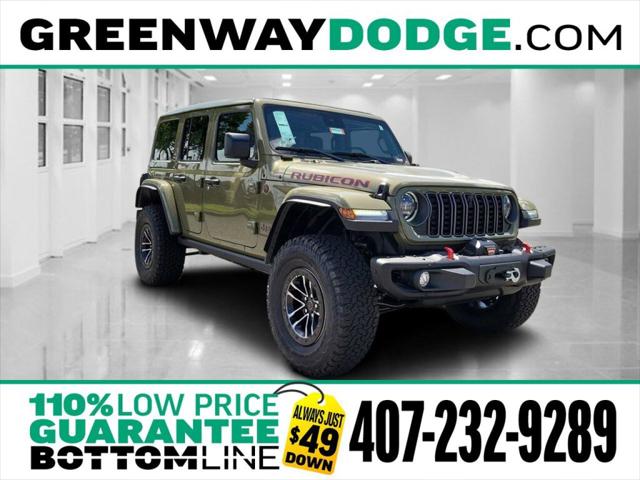 2025 Jeep Wrangler WRANGLER 4-DOOR RUBICON X
