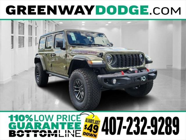2025 Jeep Wrangler WRANGLER 4-DOOR RUBICON X