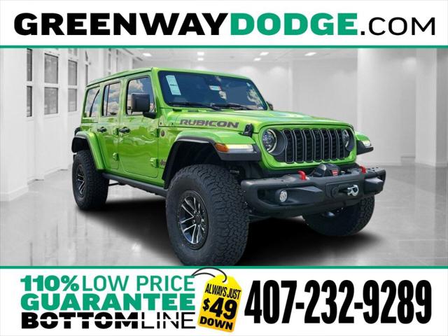 2025 Jeep Wrangler WRANGLER 4-DOOR RUBICON X