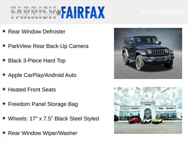 2025 Jeep Wrangler WRANGLER 2-DOOR SPORT
