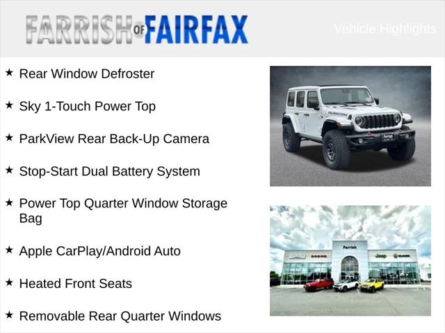 2025 Jeep Wrangler WRANGLER 4-DOOR RUBICON X