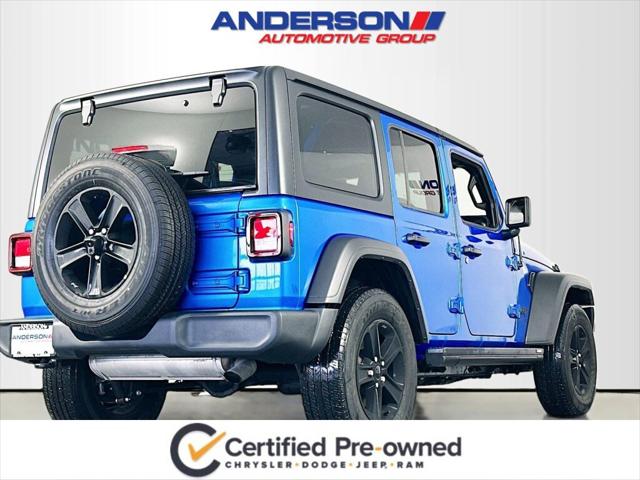 2022 Jeep Wrangler Unlimited Sport Altitude 4x4