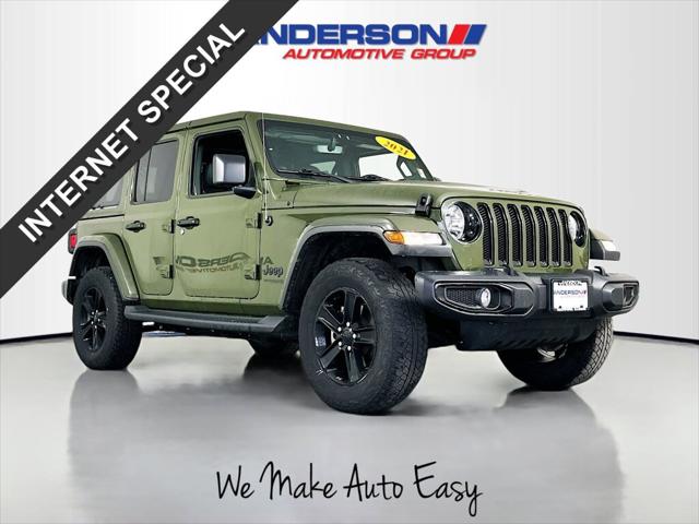 2021 Jeep Wrangler Unlimited Sahara Altitude 4x4