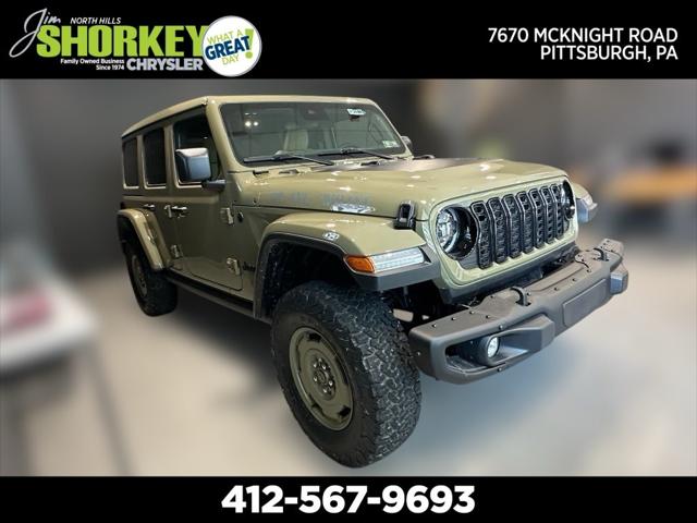 2025 Jeep Wrangler 4xe WRANGLER 4-DOOR WILLYS 41 4xe