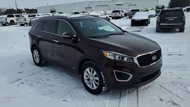 Used 2018 Kia Sorento LX with VIN 5XYPGDA33JG431874 for sale in Waterford, MI