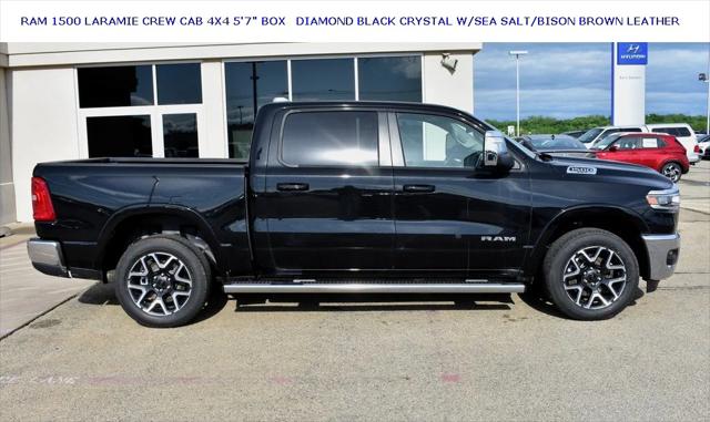 2025 RAM Ram 1500 RAM 1500 LARAMIE CREW CAB 4X4 57 BOX