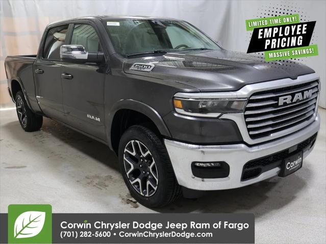 2025 RAM Ram 1500 RAM 1500 LARAMIE CREW CAB 4X4 64 BOX