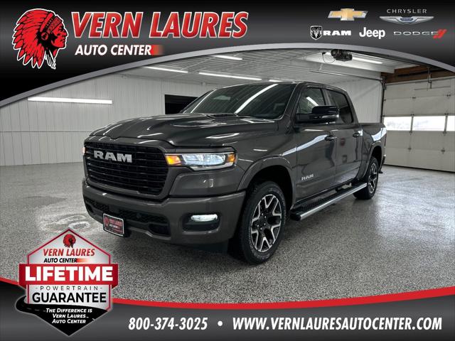 2025 RAM Ram 1500 RAM 1500 LARAMIE CREW CAB 4X4 57 BOX