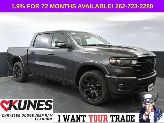 2025 RAM Ram 1500 RAM 1500 LARAMIE CREW CAB 4X4 57 BOX