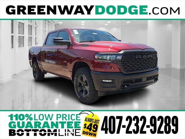 2025 RAM Ram 1500 RAM 1500 WARLOCK CREW CAB 4X4 57 BOX