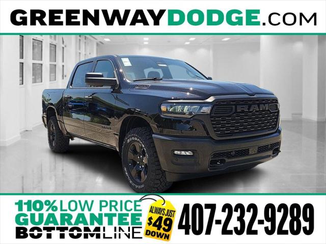 2025 RAM Ram 1500 RAM 1500 WARLOCK CREW CAB 4X4 57 BOX
