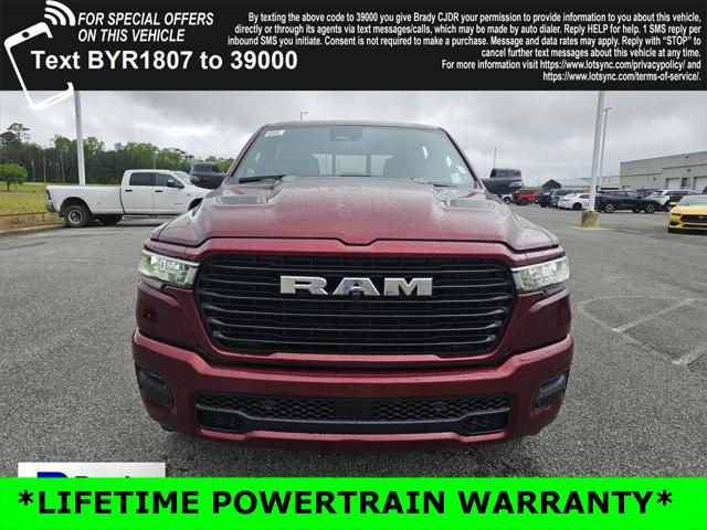 2025 RAM Ram 1500 RAM 1500 LARAMIE CREW CAB 4X4 57 BOX