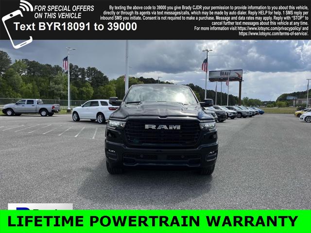2025 RAM Ram 1500 RAM 1500 LARAMIE CREW CAB 4X4 57 BOX