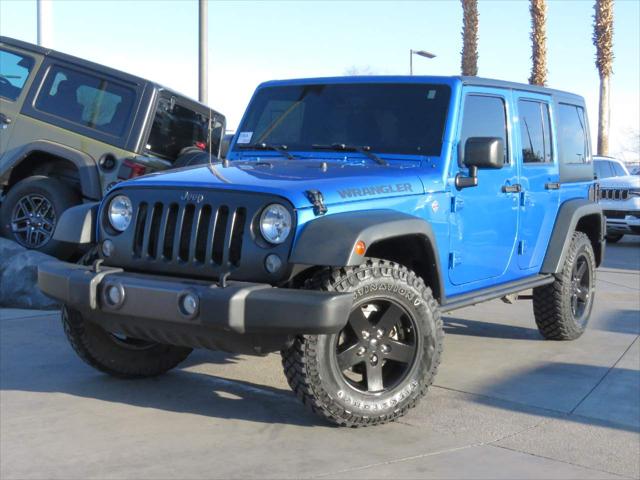 2016 Jeep Wrangler Unlimited Black Bear