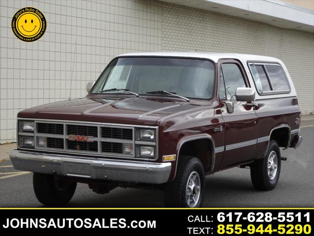 1983 GMC Jimmy K10 Utility HT 4WD for sale in Somerville, MA