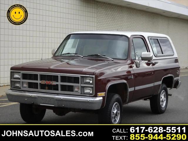 1983 GMC Jimmy K10 Utility HT 4WD for sale in Somerville, MA