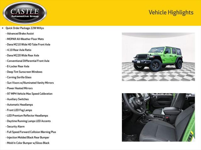 2025 Jeep Wrangler WRANGLER 4-DOOR WILLYS
