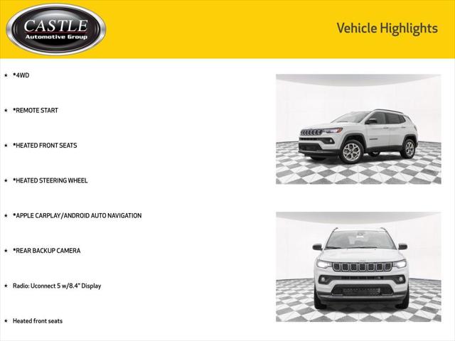 2025 Jeep Compass COMPASS LATITUDE 4X4