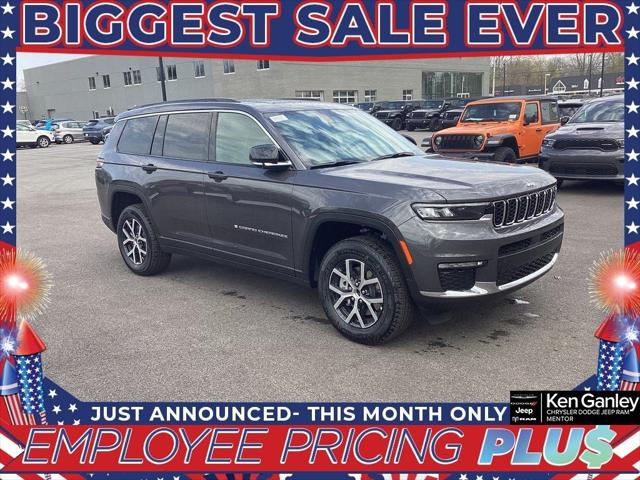 2025 Jeep Grand Cherokee GRAND CHEROKEE L LIMITED 4X4