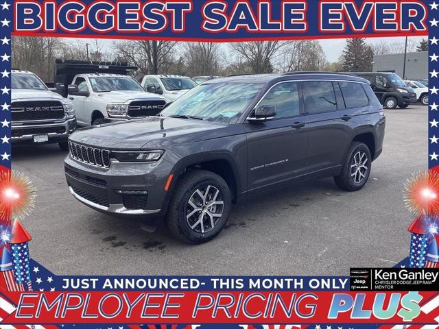 2025 Jeep Grand Cherokee GRAND CHEROKEE L LIMITED 4X4
