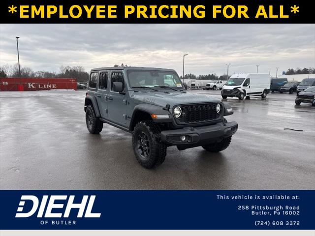 2025 Jeep Wrangler WRANGLER 4-DOOR WILLYS