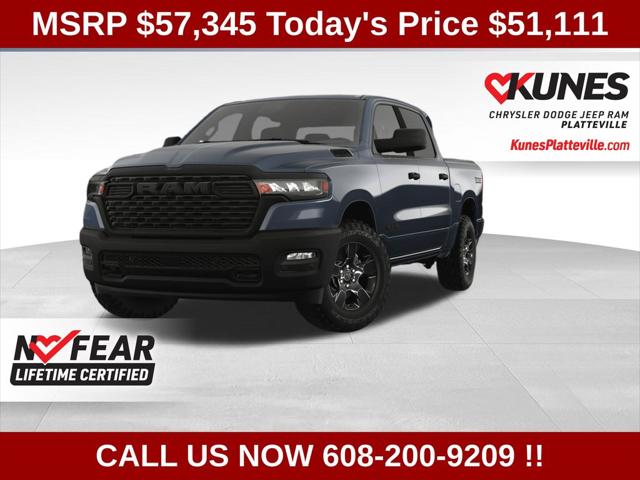 2025 RAM Ram 1500 RAM 1500 WARLOCK CREW CAB 4X4 57 BOX