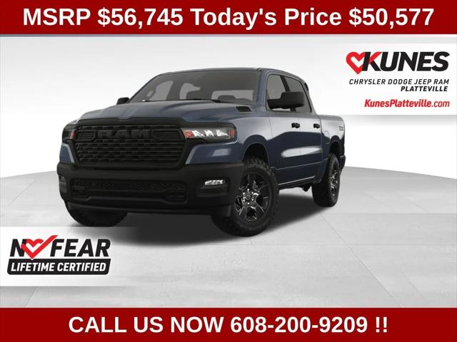 2025 RAM Ram 1500 RAM 1500 WARLOCK CREW CAB 4X4 57 BOX