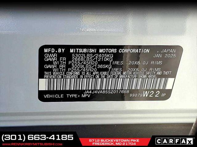 2025 Mitsubishi Outlander SE 2.5 S-AWC