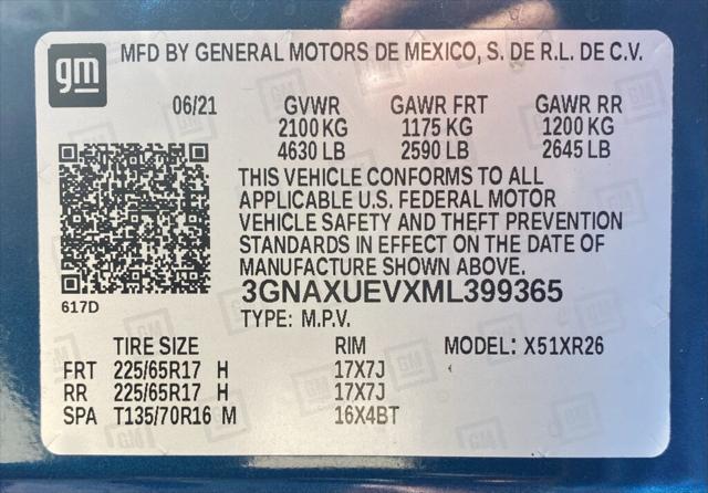 Used 2021 Chevrolet Equinox For Sale in Pikeville, KY
