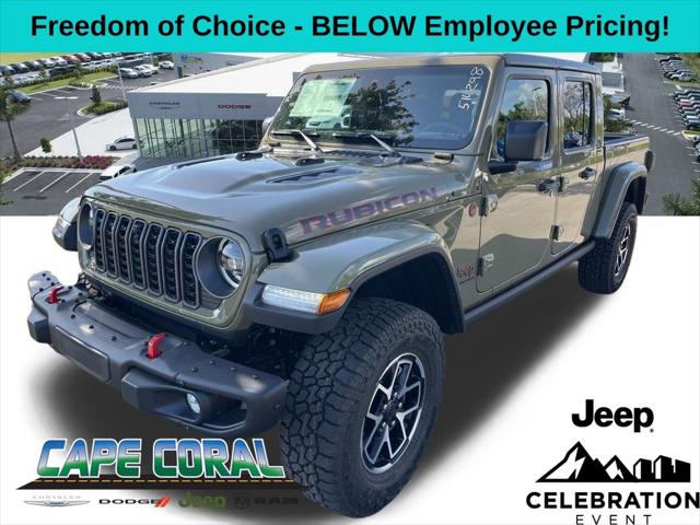 2025 Jeep Gladiator GLADIATOR RUBICON X 4X4