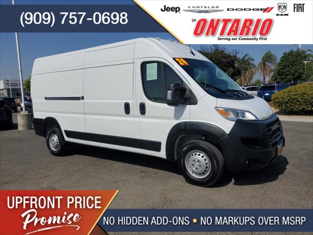 2024 RAM ProMaster 2500 Cargo Van Tradesman High Roof 159 WB w/Pass Seat