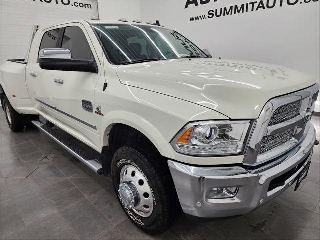 2017 RAM 3500 Laramie Longhorn Mega Cab 4x4 64 Box