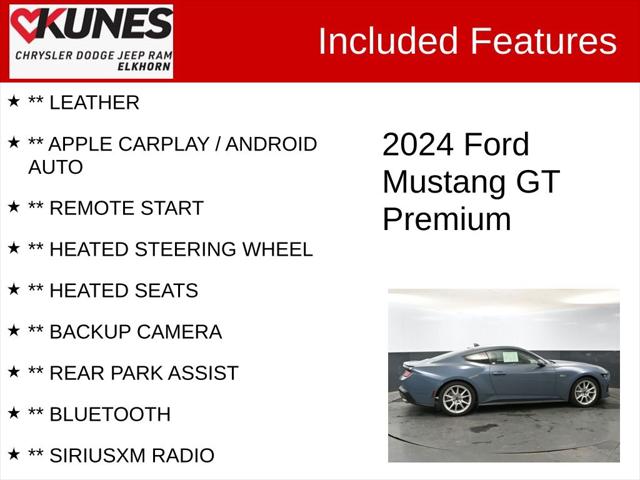 2024 Ford Mustang GT Premium Fastback