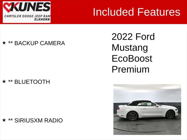 2022 Ford Mustang EcoBoost Premium Convertible