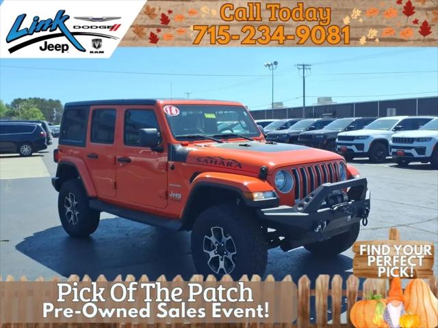 2018 Jeep Wrangler Unlimited Sahara 4x4 for sale in Rice Lake, WI