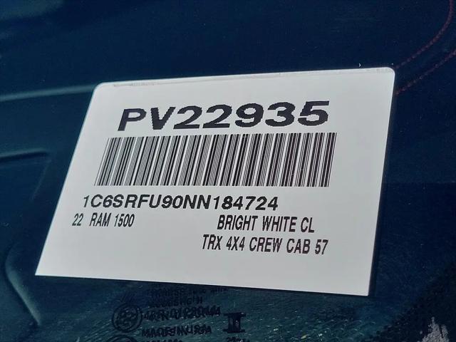 2022 Ram 1500 TRX Crew Cab 4x4 5'7" Box