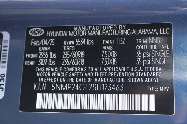 2025 Hyundai Santa Fe SEL