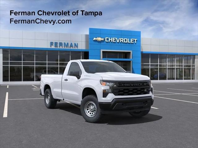 2025 Chevrolet Silverado 1500 4WD Regular Cab Long Bed WT for sale in Tampa, FL
