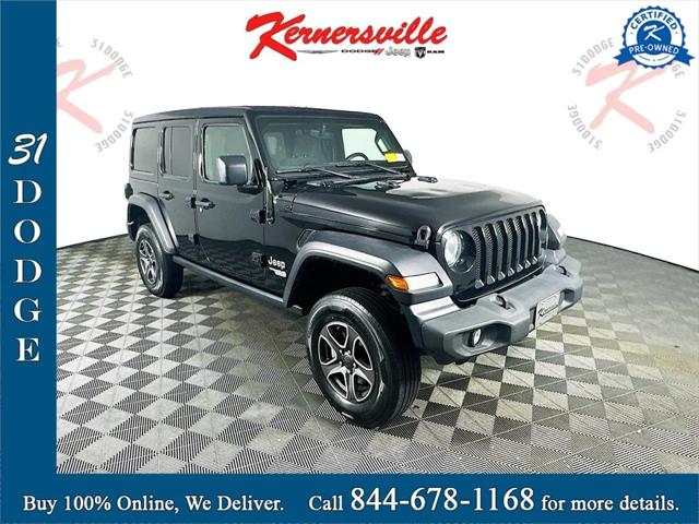 2020 Jeep Wrangler Unlimited Sport S 4X4