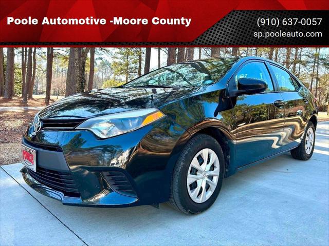 2014 Toyota Corolla L for sale in Laurinburg, NC
