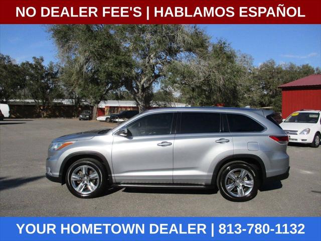 2015 Toyota Highlander Limited Platinum V6 for sale in Zephyrhills, FL