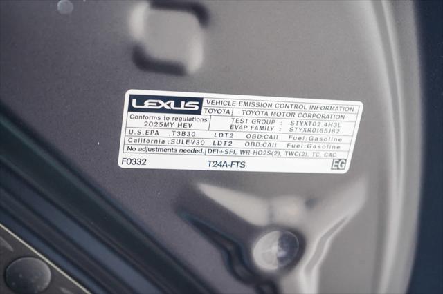 2025 Lexus RX 500h F SPORT Performance