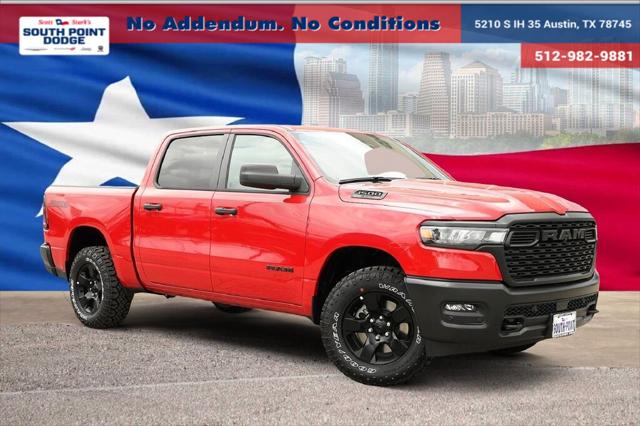 2025 RAM Ram 1500 RAM 1500 WARLOCK CREW CAB 4X4 57 BOX