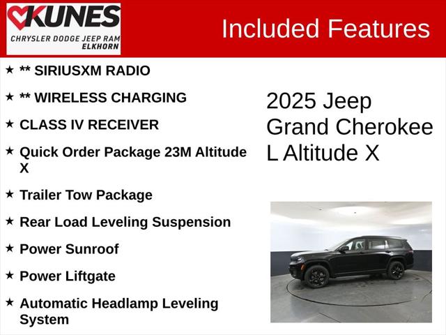 2025 Jeep Grand Cherokee GRAND CHEROKEE L ALTITUDE X 4X4
