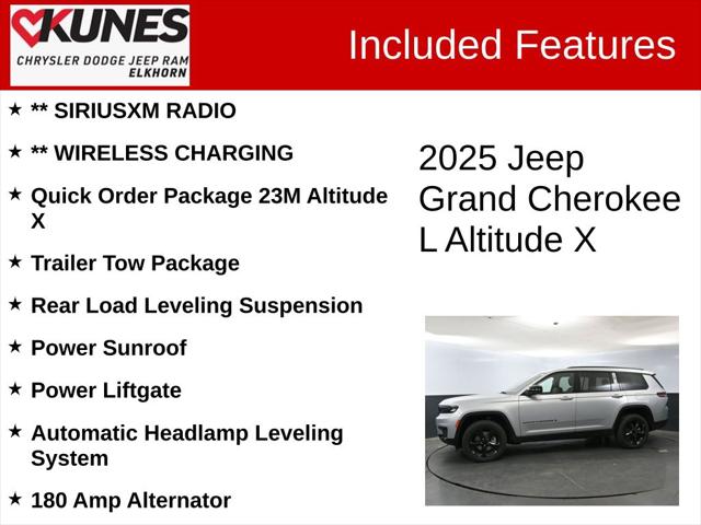 2025 Jeep Grand Cherokee GRAND CHEROKEE L ALTITUDE X 4X4