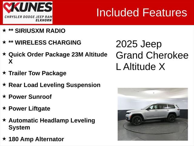 2025 Jeep Grand Cherokee GRAND CHEROKEE L ALTITUDE X 4X4