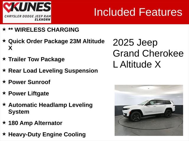 2025 Jeep Grand Cherokee GRAND CHEROKEE L ALTITUDE X 4X4