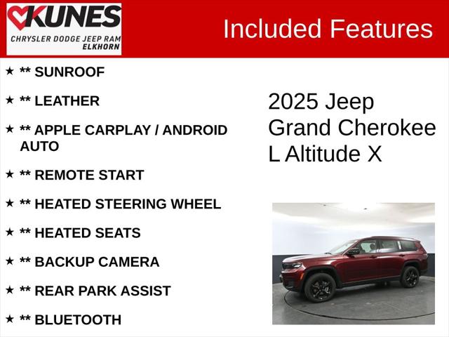 2025 Jeep Grand Cherokee GRAND CHEROKEE L ALTITUDE X 4X4