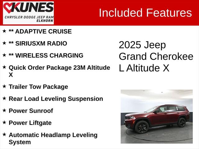 2025 Jeep Grand Cherokee GRAND CHEROKEE L ALTITUDE X 4X4