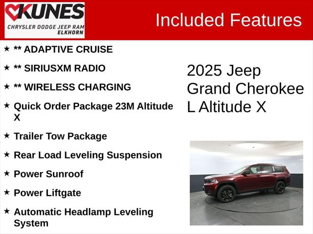 2025 Jeep Grand Cherokee GRAND CHEROKEE L ALTITUDE X 4X4